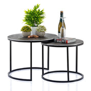 Handcrafted Luxury Coffee Table Set in Timeless Design