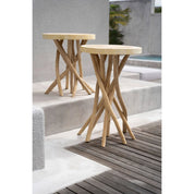 Handcrafted Artisan Side Table - Timeless Luxury Design