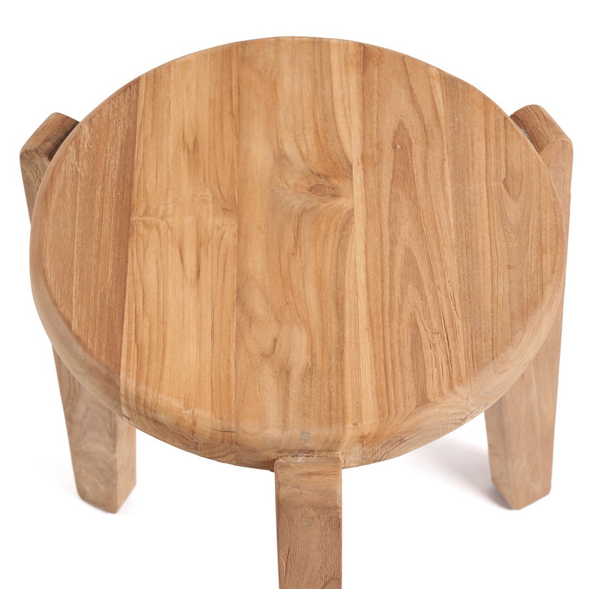 Luxury Handmade Artisan Seseh Side Table in Natural Design