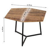 Handgemaakte ambachtelijke bijzettafel - Tijdloos luxe design, eersteklas vakmanschap