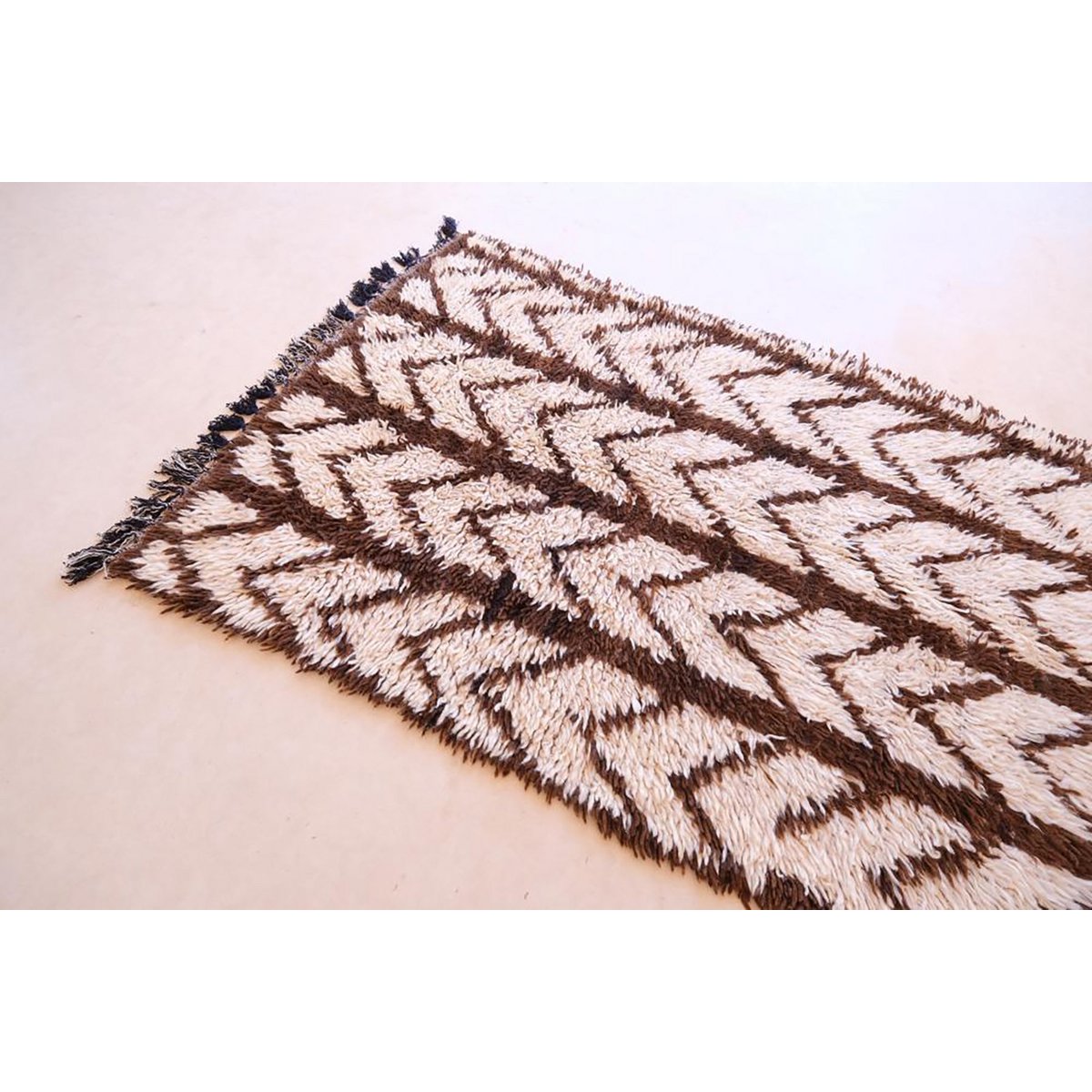 Timeless Artisan Crafted Moroccan Wool Carpet in Luxury Design
