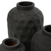 Timeless Artisan Vase in Black - Luxury Handmade Design