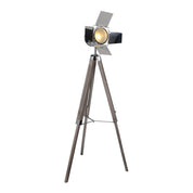 Premium handgemaakte driepotige staande lamp in natuurlijk design