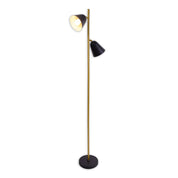 Handgemaakte Artisanale Staande Lamp "Triton" - Tijdloos Luxe Design