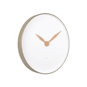 Timeless Luxury Handmade Wall Clock Crafted from Natural Materials