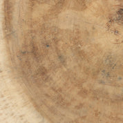 Hollowed suar side table stool