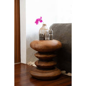 Teak summer vibe stool