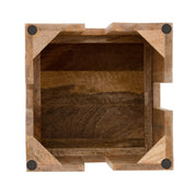 Handcrafted Luxury Artisan Stool in Premium Mango Wood Design