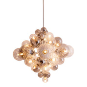 Tijdloze ambachtelijke luxe hanglamp in ambachtelijk natuurlijk design