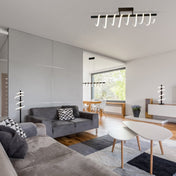 Tijdloze luxe handgemaakte LED-vloerlamp voor ambachtelijk design