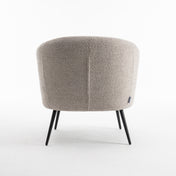 Fauteuil Amélie teddy natural