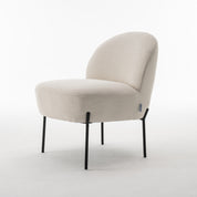 Fauteuil Siena teddy ivory