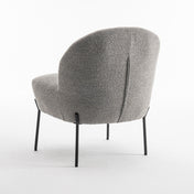 Fauteuil Siena teddy steel