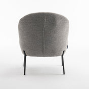 Fauteuil Siena teddy steel