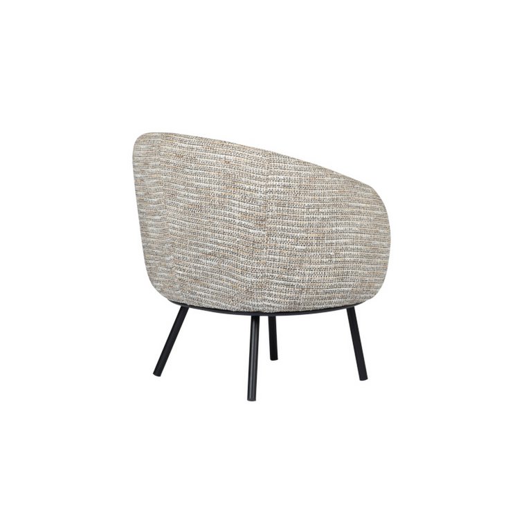Handgemaakte luxe Mars loungestoel - tijdloos ambachtelijk design