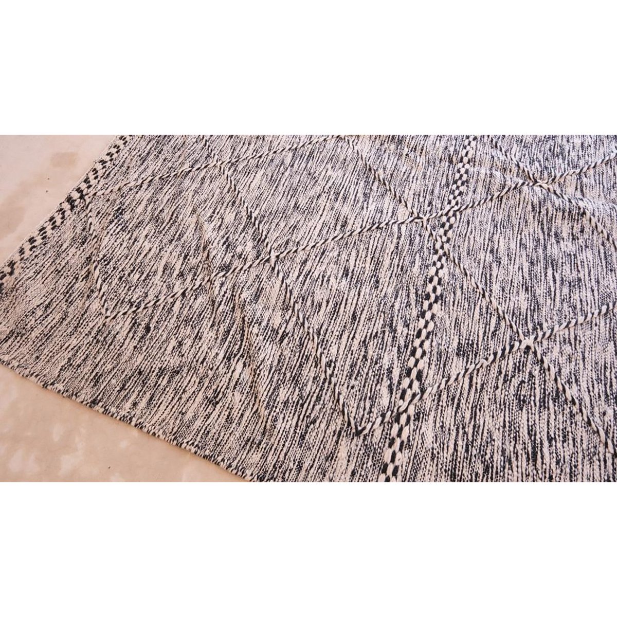Marokkaans berber kilim tapijt puur wol 206 x 338 cm