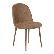 Elegant Hand-Finished Caramel Egg Chairs, Artisanal Design