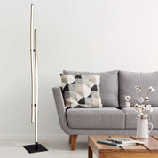 Premium handgemaakte LED-vloerlamp - Tijdloos ambachtelijk design