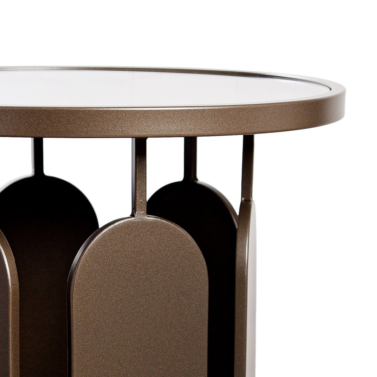 Timeless Artisan Round Table - Luxury Handmade Design in Anthracite