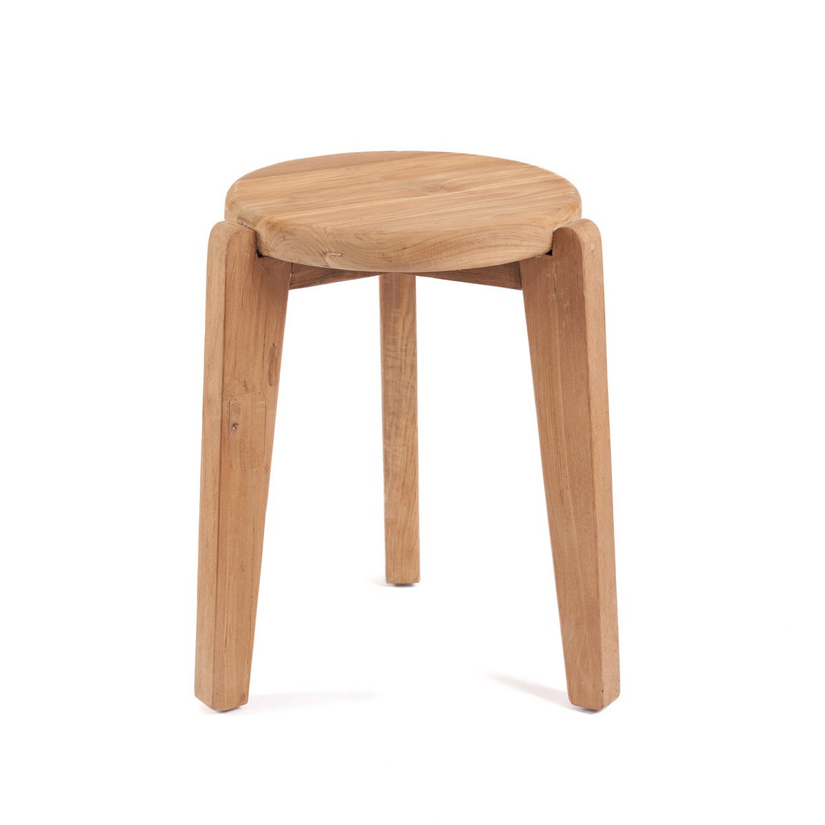 Luxury Handmade Artisan Seseh Side Table in Natural Design