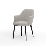 Calvin armstoel Stof Teddy Natural