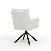 Fresco armstoel teddy ivoor met draaivoet
