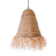 Boho Handgeweven Plafondlamp met Lange Franjes (3 maten)