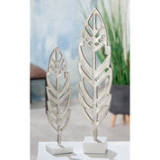 Feather of freedom aluminium sculpture