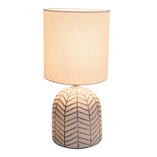 Timeless Handmade Ceramic Table Lamp, Premium Artisan Design
