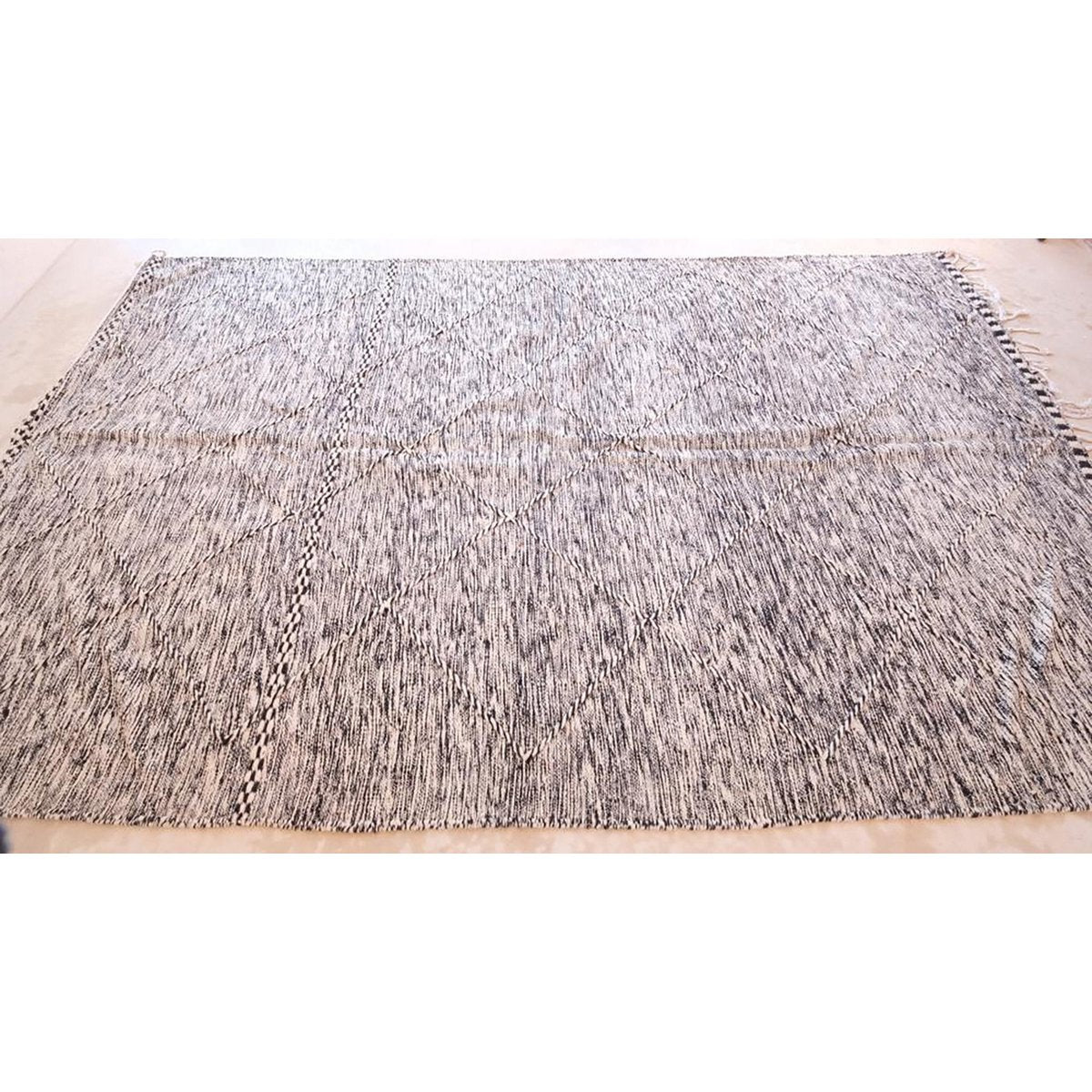 Marokkaans berber kilim tapijt puur wol 206 x 338 cm