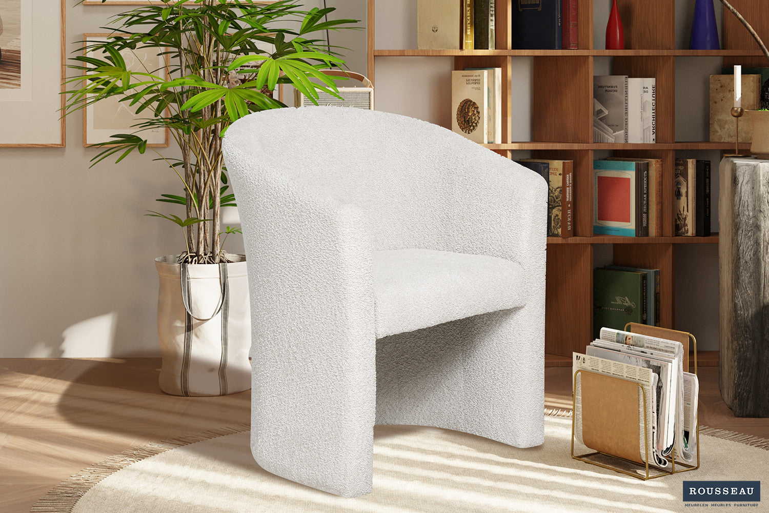 Fauteuil Charly Bouclé Zand