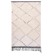 Handcrafted Luxury Moroccan Berber Carpet in Timeless Design