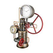 Pratos heritage copper and silver grandfather clock