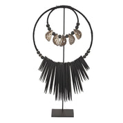 Timeless Handmade Black Tiger Octo Necklace in Premium Design