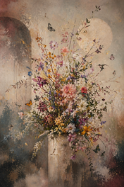 Sogno floreale sbiadito