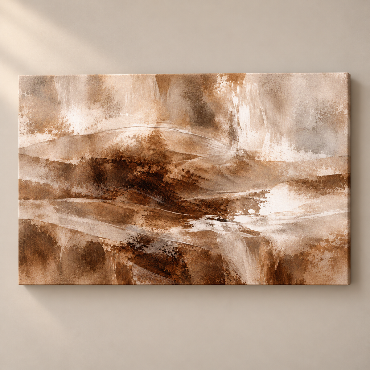 Quiet Earth Layers - Lienzo