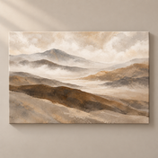 Stillness Beyond the Hills horizontal canvas standalone