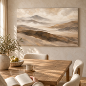 Stillness Beyond the Hills horizontal canvas ugc