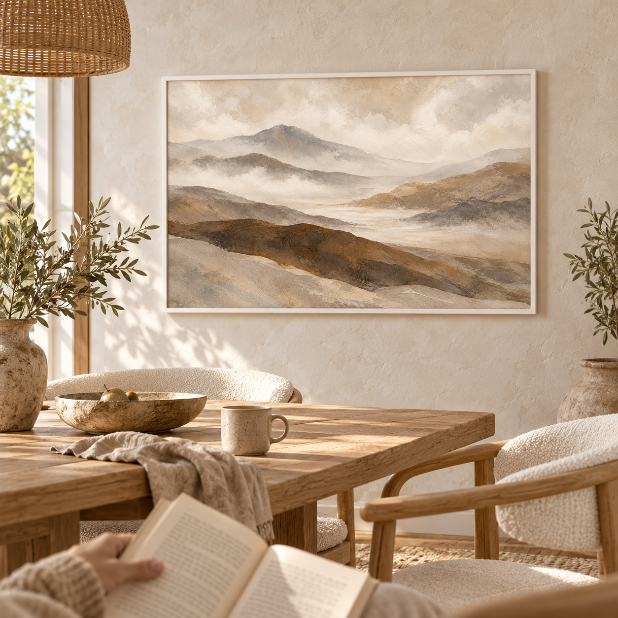 Stillness Beyond the Hills horizontal poster ugc