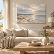 Where the Shore Grows Quiet horizontal canvas ugc