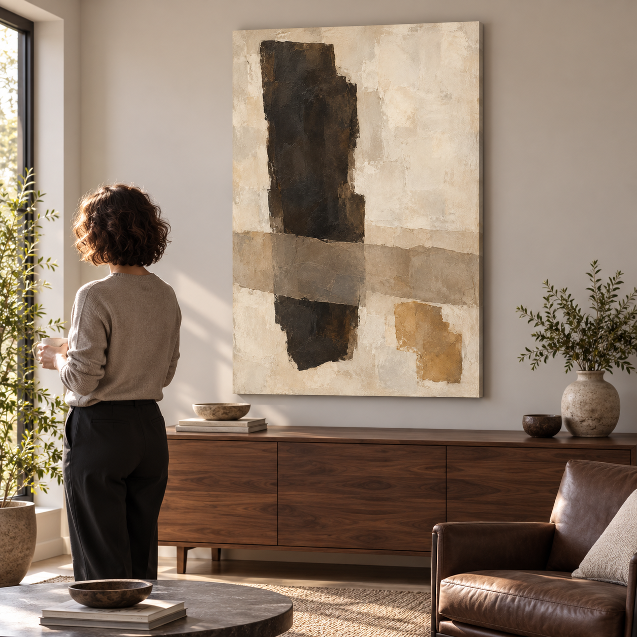 A Quiet Balance — canvas ugc mockup