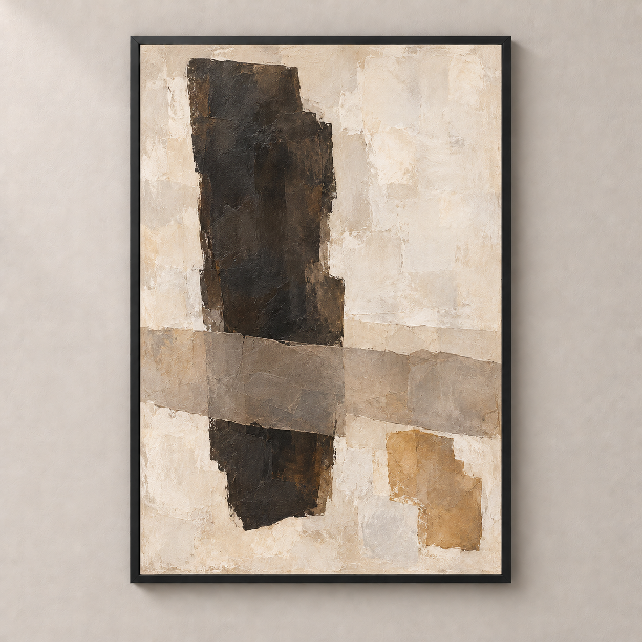 A Quiet Balance — poster standalone mockup