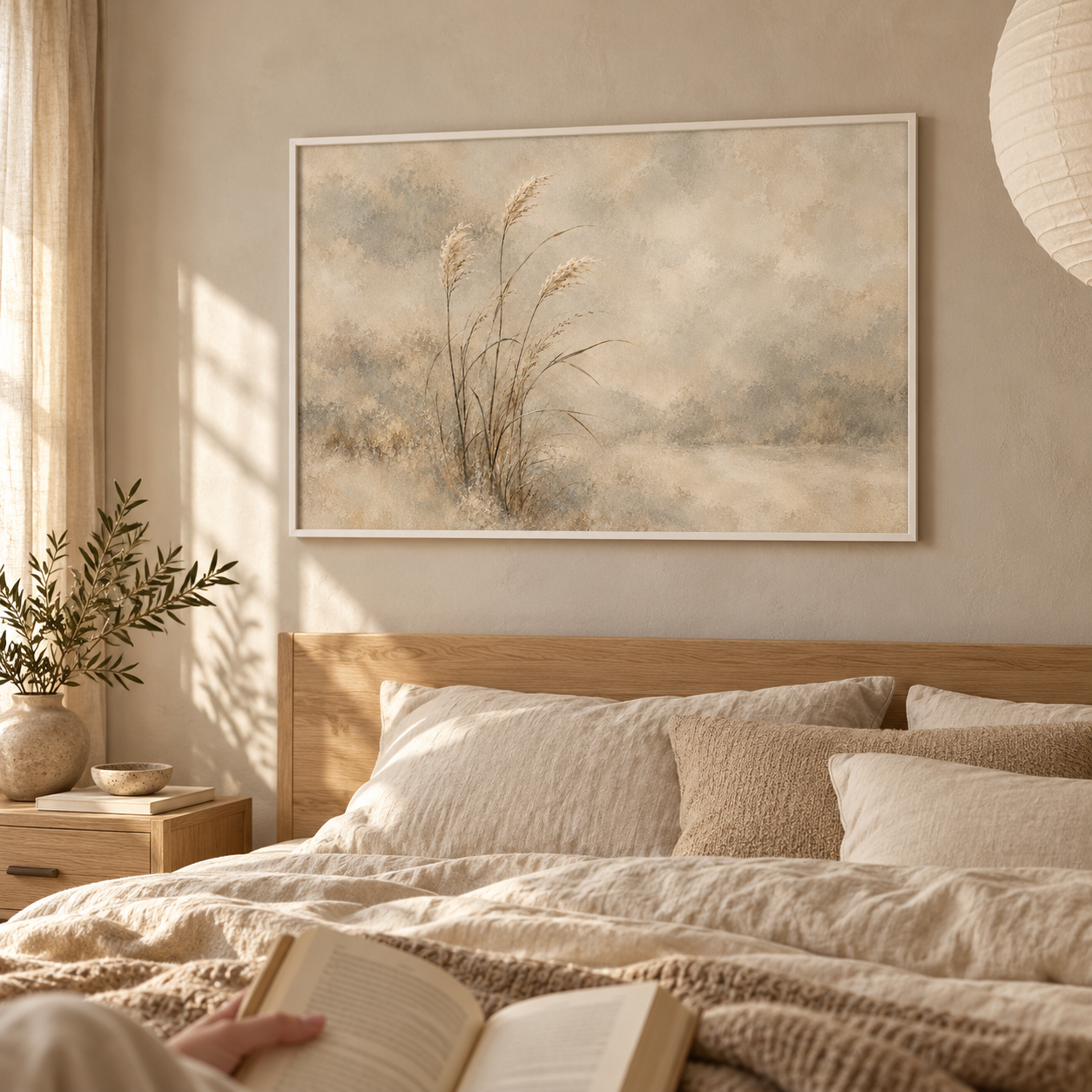 Reeds in the Pale Light horizontal poster ugc
