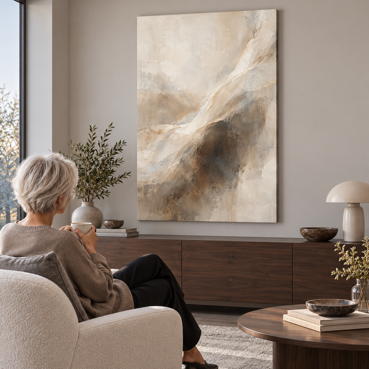 The Space Between — canvas ugc mockup