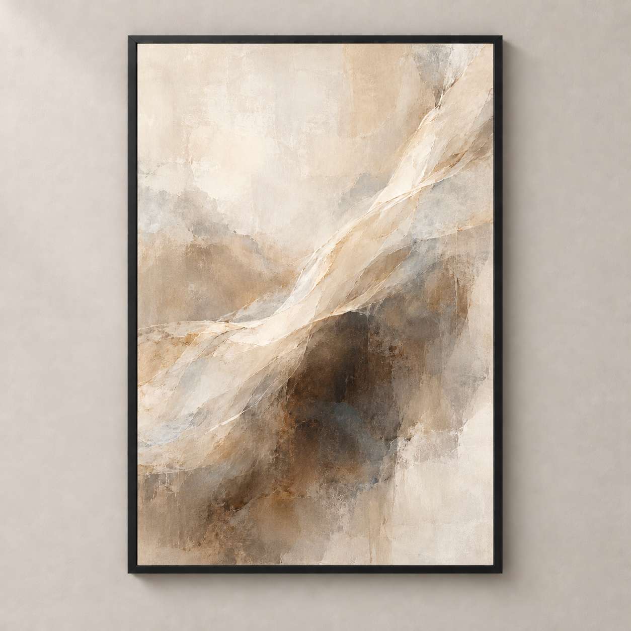 The Space Between — poster standalone mockup