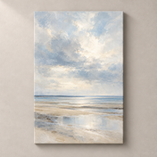 A Tide of Quiet — frameless canvas front view