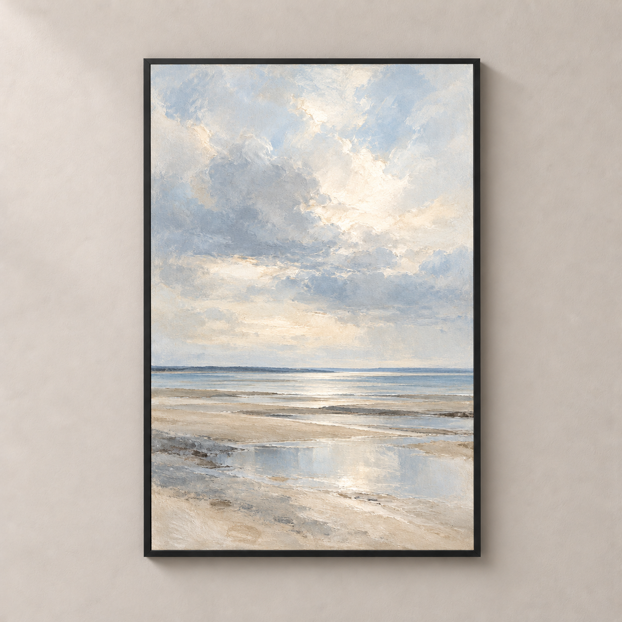 FNR-ART-0011 — thin framed poster front view