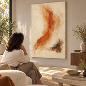 Ochre in Still Motion — canvas UGC