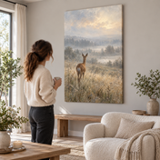 The Quiet Visitor — canvas UGC