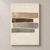 Intervals in Stone — frameless canvas front view
